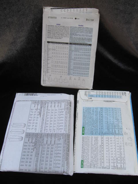 Lot of 3 Sewing Patterns McCall's, Butterick & Butterick See & Sew Sewing Patterns Size 16-24