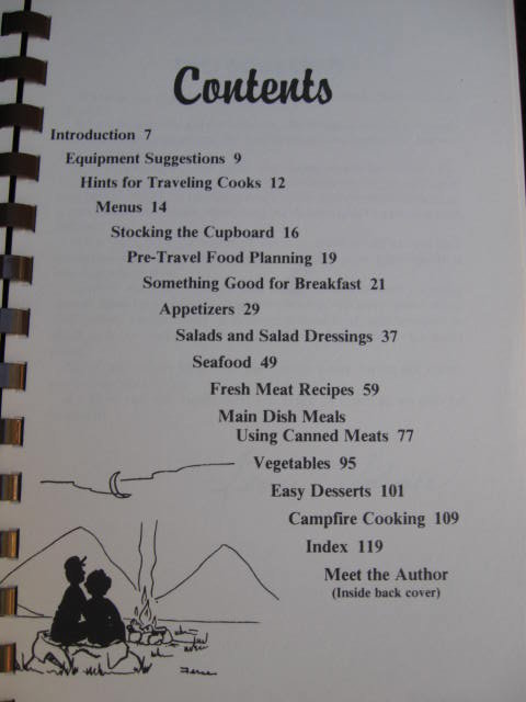 Easy Recipes For The Traveling Cook Cook Book Cookbook