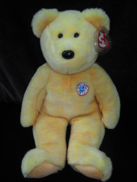 Ty Sunny The E Buddy Bear Beanie Buddy Bear Plush