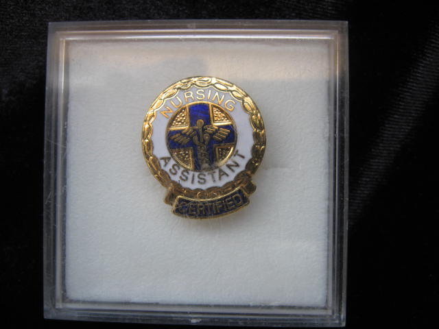 Certified Nursing Assistant Caduceus Pin