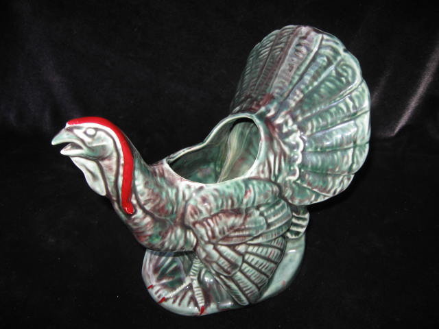 Vintage Thanksgiving TURKEY Planter