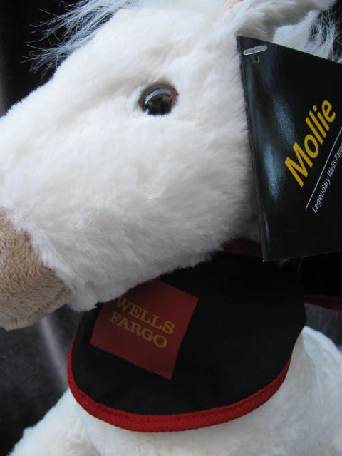 Wells Fargo Bank Molly The Stagecoach Horse Plush
