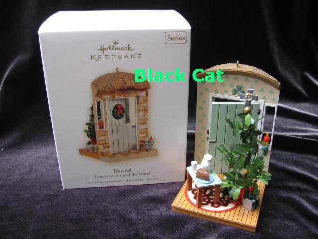 Hallmark 2009 Ireland Doorways Around The World #3 Christmas Tree Ornament