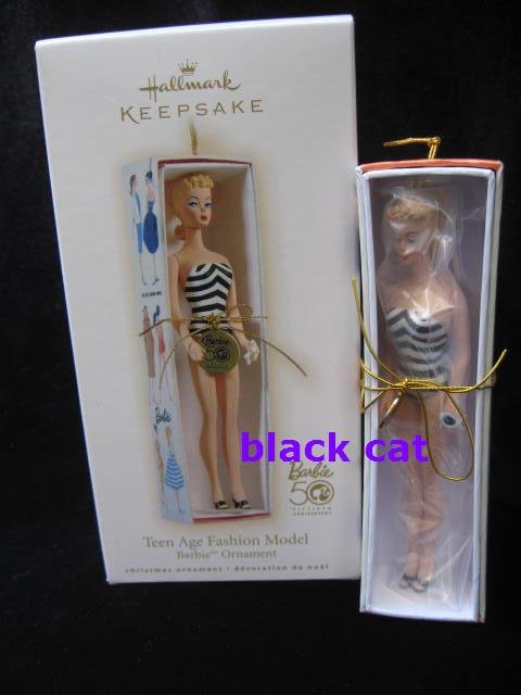 Hallmark 2009 Teenage Teen Age Fashion Model Barbie Swimsuit Christmas Ornament