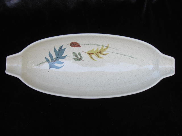 Vintage Franciscan Autumn Leaf Relish Bowl or Tray