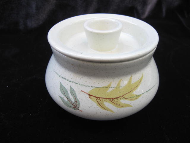 Vintage Franciscan Autumn Leaf Sugar Bowl With Lid