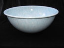 Shades of Aqua Blue - Green Brookpark Melmac Confetti Spatter Garbage Bowl