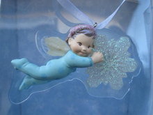 Hallmark 2002 Baby Estrella Frostlight Faeries, Too Christmas Tree Ornament
