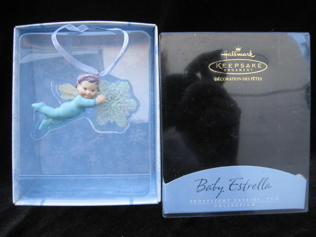Hallmark 2002 Baby Estrella Frostlight Faeries, Too Christmas Tree Ornament