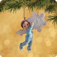 Hallmark 2002 Baby Estrella Frostlight Faeries, Too Christmas Tree Ornament