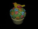 Cooks Club Bird On Flower Pot Salt & Pepper Stacking Shakers