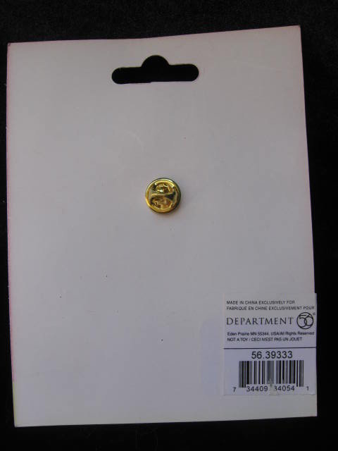 Department 56 Krinkles Christmas Brooch Holiday Pin