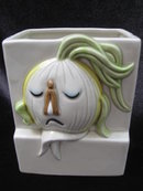 Vintage Fitz & Floyd Anthropomorphic 3D 3 D Dimensional Stinky Onion Planter