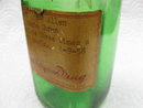 Prescription Bottle Vintage Green Duraglas Prescription Bottle 1950's