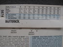 New Vintage Butterick 5674 Misses' Summer Shirt, Bra, Pants & Skirt Sewing Pattern 1980's Beachwear or Cruise Wear