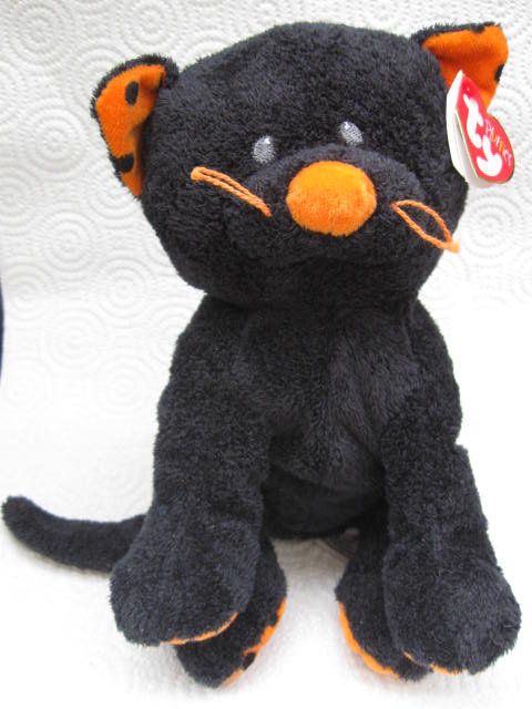 Ty Pluffies Pluffie Trickery The Halloween Black Cat Retired
