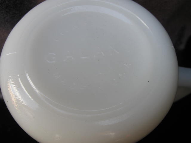 Vintage President George Washington Bank Mug - Galaxy - Both Sides