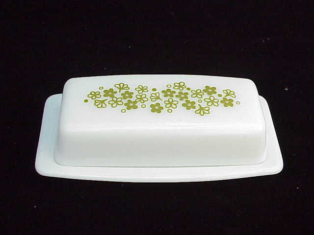 Pyrex Crazy Daisy ~ Spring Blossom Covered Butter Dish