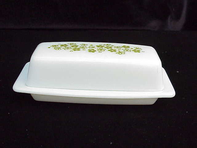 Pyrex Crazy Daisy ~ Spring Blossom Covered Butter Dish