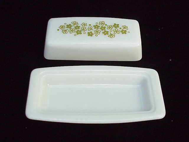 Pyrex Crazy Daisy ~ Spring Blossom Covered Butter Dish