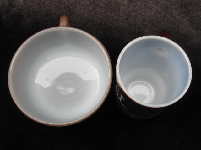 Fire King Fired On Chili Or Soup Bowl & The Diet Workshop Mug