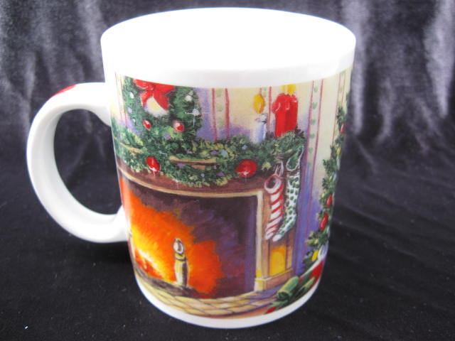 Starbucks Exclusive Fireplace Christmas Eve Mug
