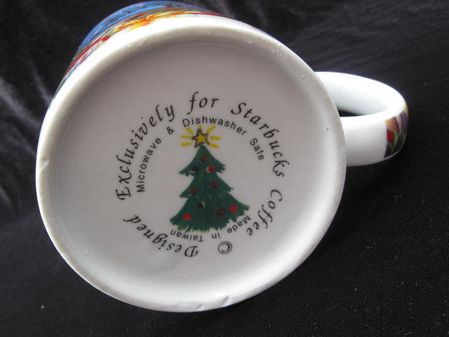 Starbucks Exclusive Fireplace Christmas Eve Mug