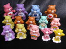 Lot of 14 PVC Care Bears - 4 Are Poseable Posable