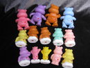 Lot of 14 PVC Care Bears - 4 Are Poseable Posable
