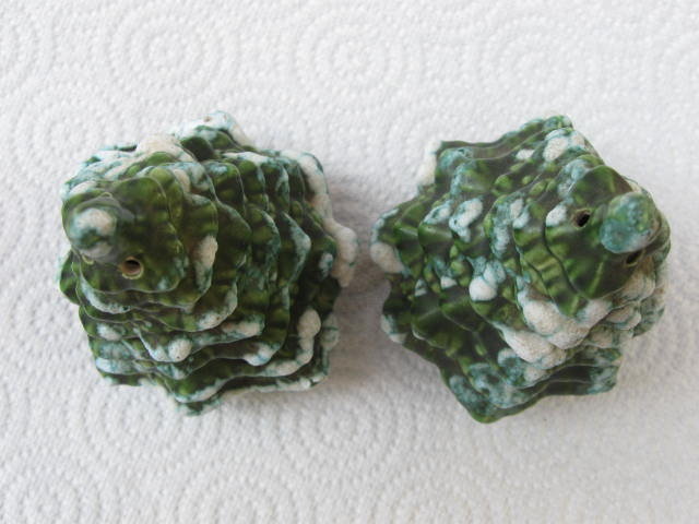 Vintage Evergreen Trees Christmas Salt & Pepper Shakers