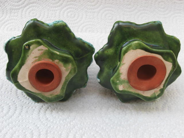 Vintage Evergreen Trees Christmas Salt & Pepper Shakers