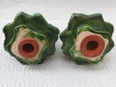 Vintage Evergreen Trees Christmas Salt & Pepper Shakers