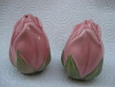 Vintage Franciscan Desert Rose Salt & Pepper Shakers Rosebud