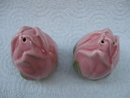 Vintage Franciscan Desert Rose Salt & Pepper Shakers Rosebud