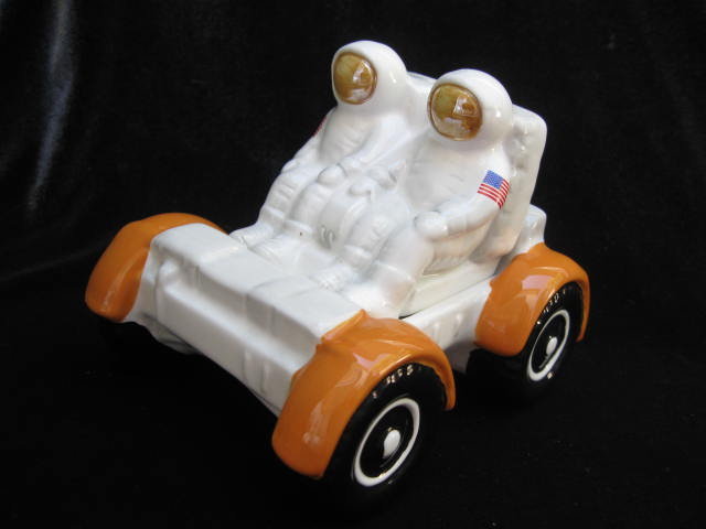Astronaut & Land Rover Salt & Pepper Shakers