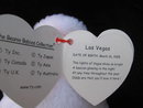 Ty Las Vegas The Bear Retired Beanie Baby