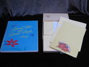 Vintage 1987 Hallmark Address & Card Holder & Ambassador Stationery