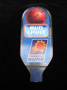 Phoenix Suns Basketball Bud Light Beer Tap Handle
