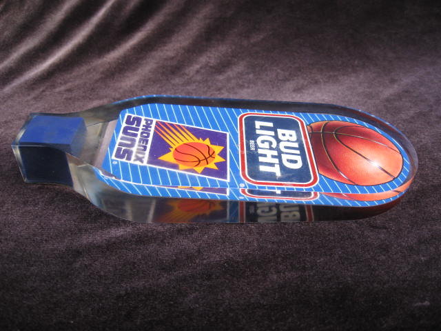 Phoenix Suns Basketball Bud Light Beer Tap Handle