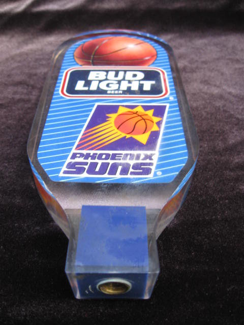 Phoenix Suns Basketball Bud Light Beer Tap Handle