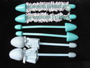 Three (3) Pair Of Vintage Art Deco Ladies Shoe Tree Stretchers