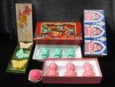 10 Bars Of Vintage Avon Cupcake Christmas Elves Butterflies & Choir Boys Soap