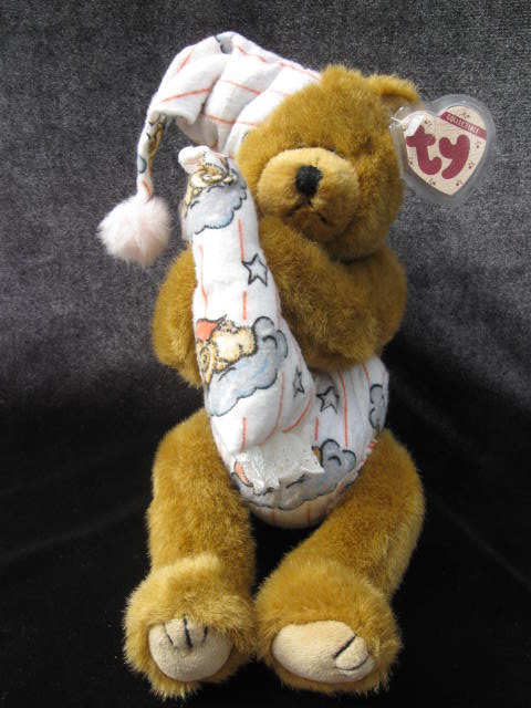 Ty Attic Treasure Precious The Jointed Sleeping Teddy Bear