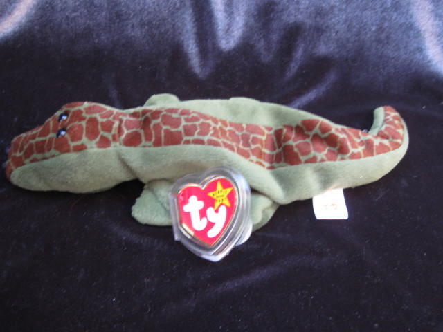 Ty Ally The Alligator Retired Beanie Baby
