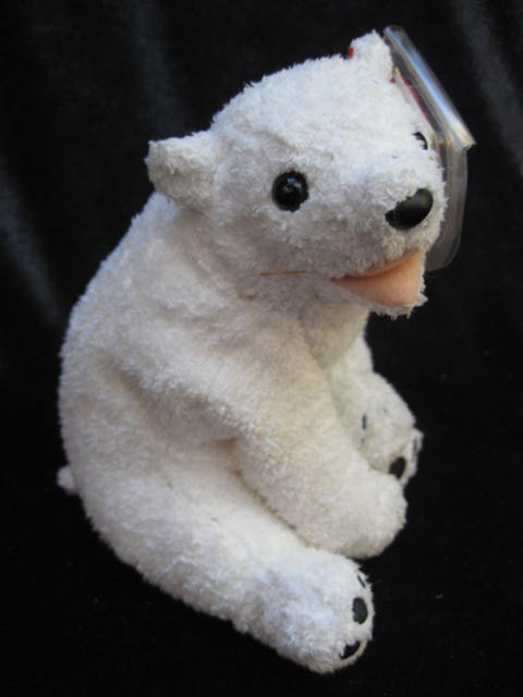 Ty Aurora The Polar Bear Retired Beanie Baby