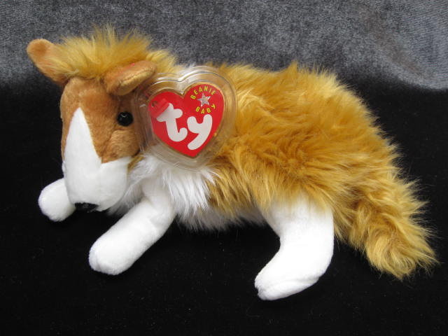 Ty Cassie The Collie Dog Retired Retired Beanie Baby