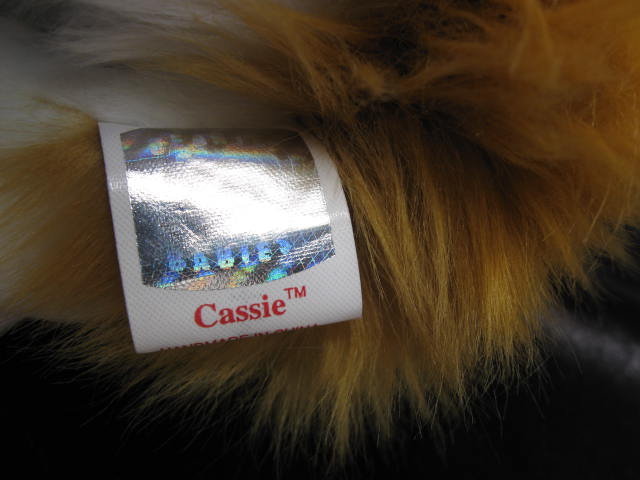 Ty Cassie The Collie Dog Retired Retired Beanie Baby