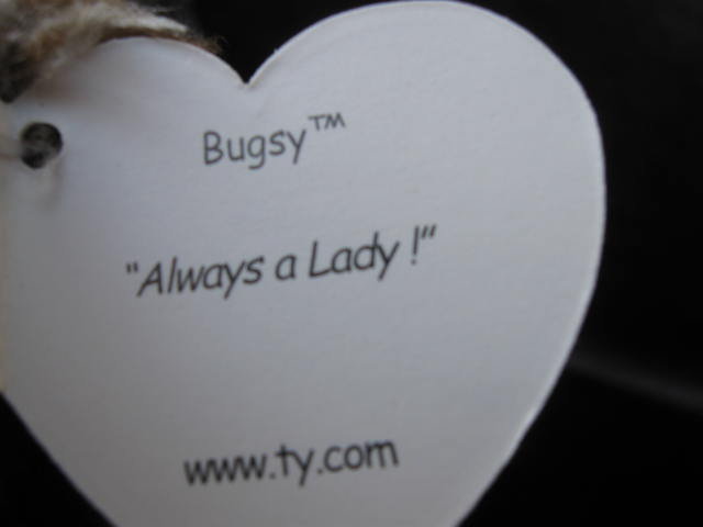 Ty Bugsy The Lady Bug Attic Treasure