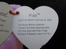 Ty Fizz The New Years Eve Bear Retired Beanie Baby