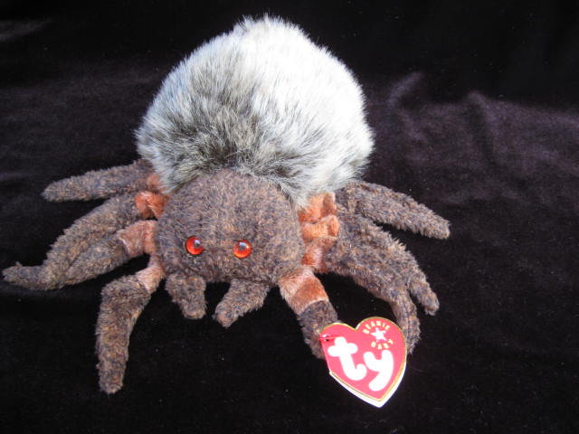 Ty Hairy The Tarantula Spider Retired Beanie Baby
